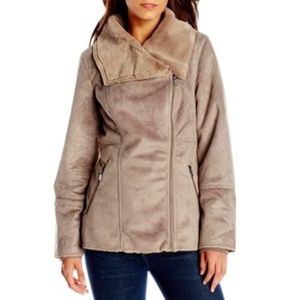 Prana Faux Suede Shearling Lilith Jacket Size M